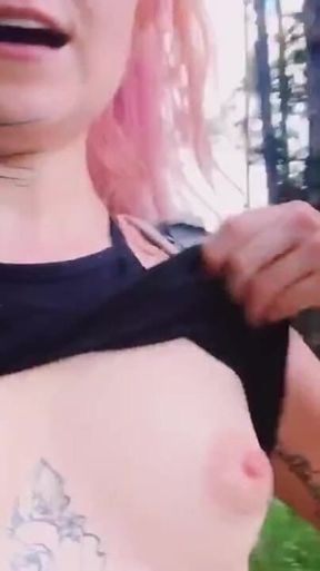 Sweating Buckets on My Hike