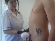 Sesion de depilacion definitiva laser con final feliz le saco la leche Ft. BabyLuna939