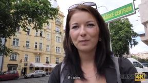 Denisse comes to Prague to have fun