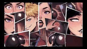 my new girlfriend [ taboo hentai game ] ep.41 bdsm spanking with my goth gf !