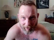Preview - HairyBeastXXX rides a dildo at the request of TopDoc on OnlyFans