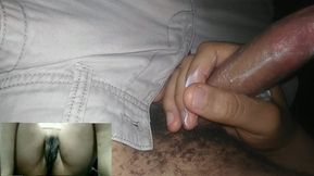 Masturbating on a video call