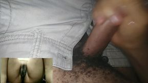 Masturbating on a video call