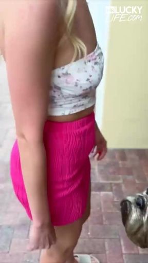 Linking Up With Hot Blonde Babe Lindsey Lakes