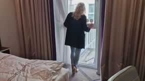 business trip with very dirty nylon pantyhose_new HD wmv 1920x1080