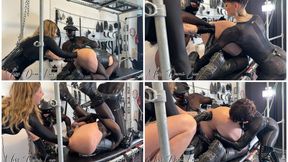 Hardcore Fisting with 3 Dommes