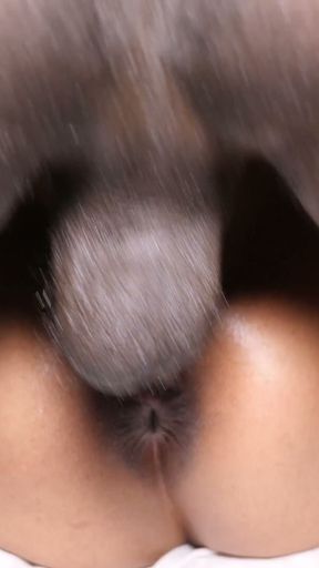 Full vid...6'3 giant chocolate blu magic and the slim thick chi-chi fuck bbc suga slim