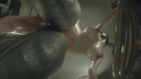 Ada Wong - Bubble Butt Baddie Desperate for Anal Backshots