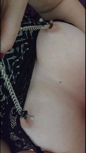 Hot Curvy MILF Lets Anonymous Man Control Her Bluetooth Lush Vibe Til She Cums