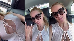 deuxieme journee sur ibiza, en retirant mon string dans la voiture ♥en ...