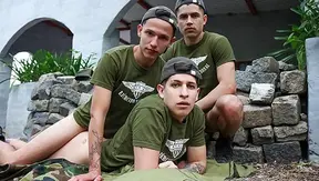 Anal Train – Multiple Guys Take Turns Pounding Tight Ass