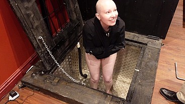 Straightjacketed in a very secure underground box! I was very keen as usual, and a bit giggly, and Sinister had some fun manh...