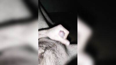 Jerk off - jerk off - jerk off. A lot of urine on my hairy body!