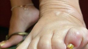 Juliette_rj Dangling flip flops on gold long toenails, finishing you on a delicious JOI! – DANGLING – JOI – FLIP FLOPS – JULIETTE-RJ – FEET FETISH – LONG TOENAILS – NAILS BED – DIRTY TALKING – ERECTION - POV