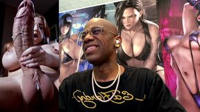 hard white transgender girl cock shooting cum hard as fuck, ai generated