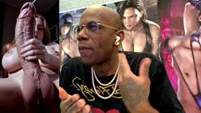 hard white transgender girl cock shooting cum hard as fuck, ai generated