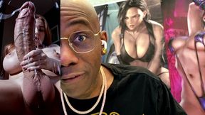 hard white transgender girl cock shooting cum hard as fuck, ai generated