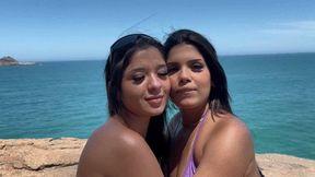 Passionate Kiss in Copacabana – Ana Ayumi & Tayla - Part 1