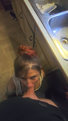 Sucking cock