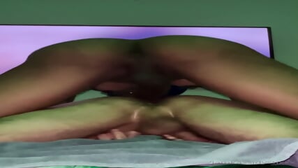 Hot Ebony TS KS Fucks A Guy's Ass