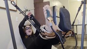 Batgirl Tickled by a Joker and The Automatic Feather and floating stocks!