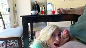 Teen Piper Perri's Sensual Oral Pleasure for an Erect Cock