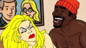 Married Housewife Maria Spreads Her Legs and Becomes a Slut Wife. Cartoon Hentai