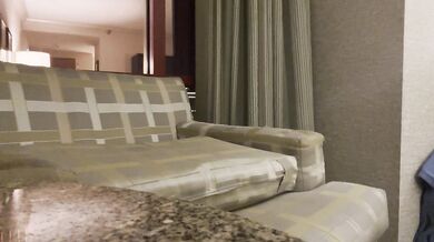 Daddy creampies this pussy in Vegas hotel room