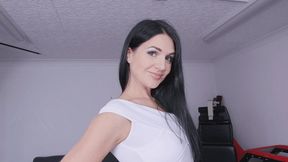 Natasha Removes Her Boots To Show Her Sexy Nylon Feet! (FULL HD version)
