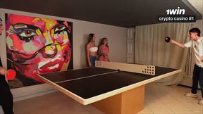 My lover challenges me to a game and observes as I sensation his friend and his girlfriend - greatest sex!
