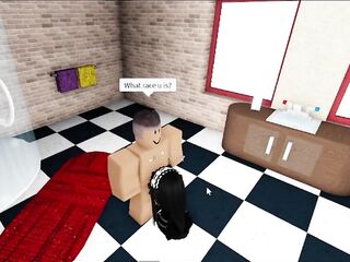 roblox emo angel rich sucks a bbc on condo and fucks