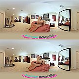 Reverse Cowgirl With Sexy Brunette In Vr With Dani Daniels And Jean Val Jean
