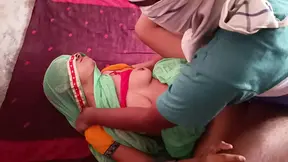 Indian desi housewife in the village