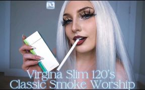 Virginia Slims 120s Classic Smoke Worship