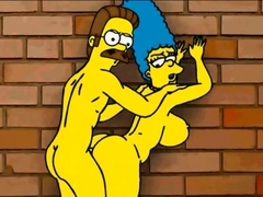 Marge Simpson real wife cheating