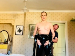 he is fucking my ass on the rooftop real amateur MILF