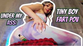 Under My Ass: Tiny Boy Fart POV