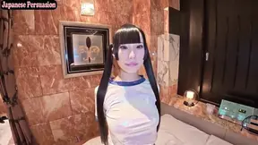 Angelic I-cup Gravure Star goes wild in first-time on-camera scene