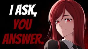 I Ask, You Answer. Hard Fdom Interrogation Asmr Roleplay Prisoner And Commander
