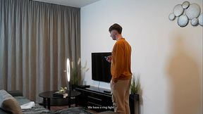 Unexpected Threesome With my Slutty Roommate – Luvmazer Thrusting Dildo