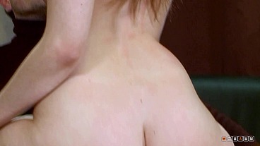 Abigaile Johnson got two cumshots on her first audition