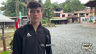 A young Latino guy got lost and was lucky to enter a strange house