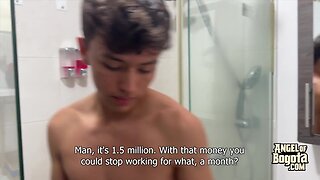 A young Latino guy got lost and was lucky to enter a strange house