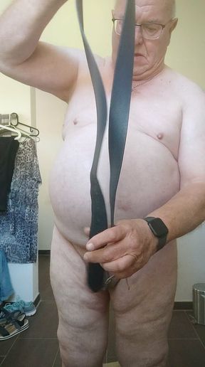 Beating My Body and Expecially My Cock and Balls