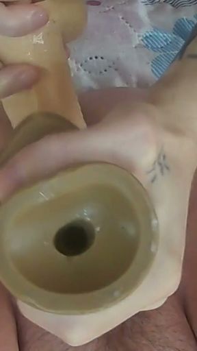 fucking my pussy with her hands and sex toys   Clip 1