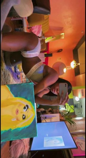 AJ180 snap story throwback cumshot