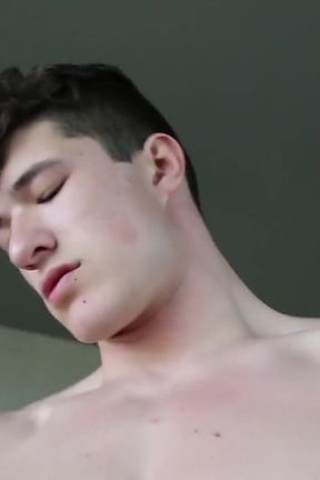 Tall Stud Brett Lucci Jerks His Cock