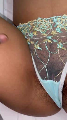 Epic moment from &quot;Step sis wearing sexy light blue lingerie and fuck hard with Indian step bro&quot;