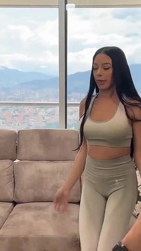 Two Hot Venezuelan Girls Fuck Their Personal Trainer