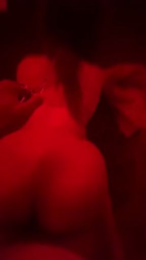 Made her wear a collar and leash